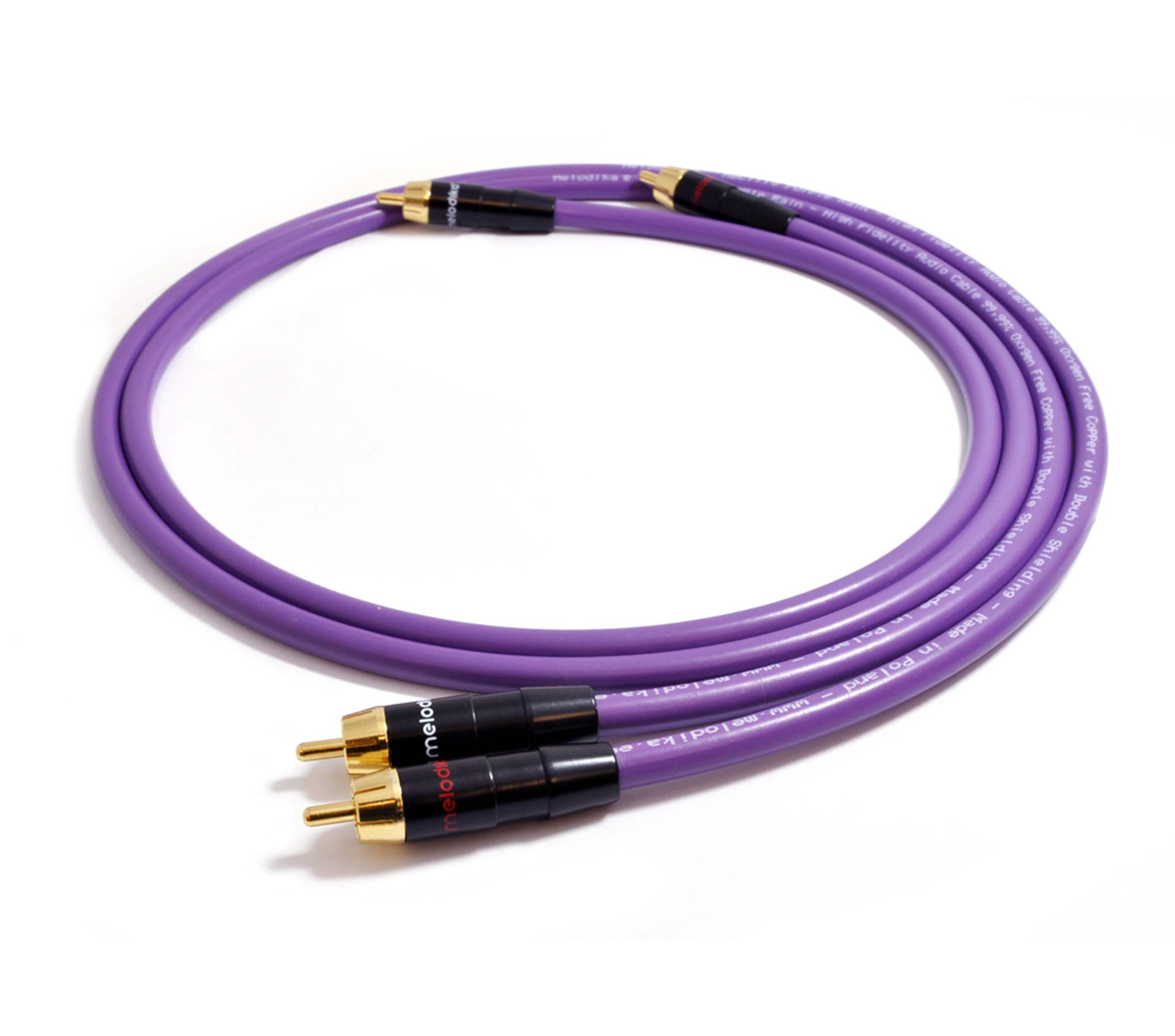 Analoge RCA kabel Paars