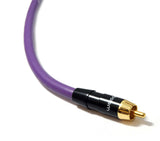 Digitales RCA-Kabel Violett
