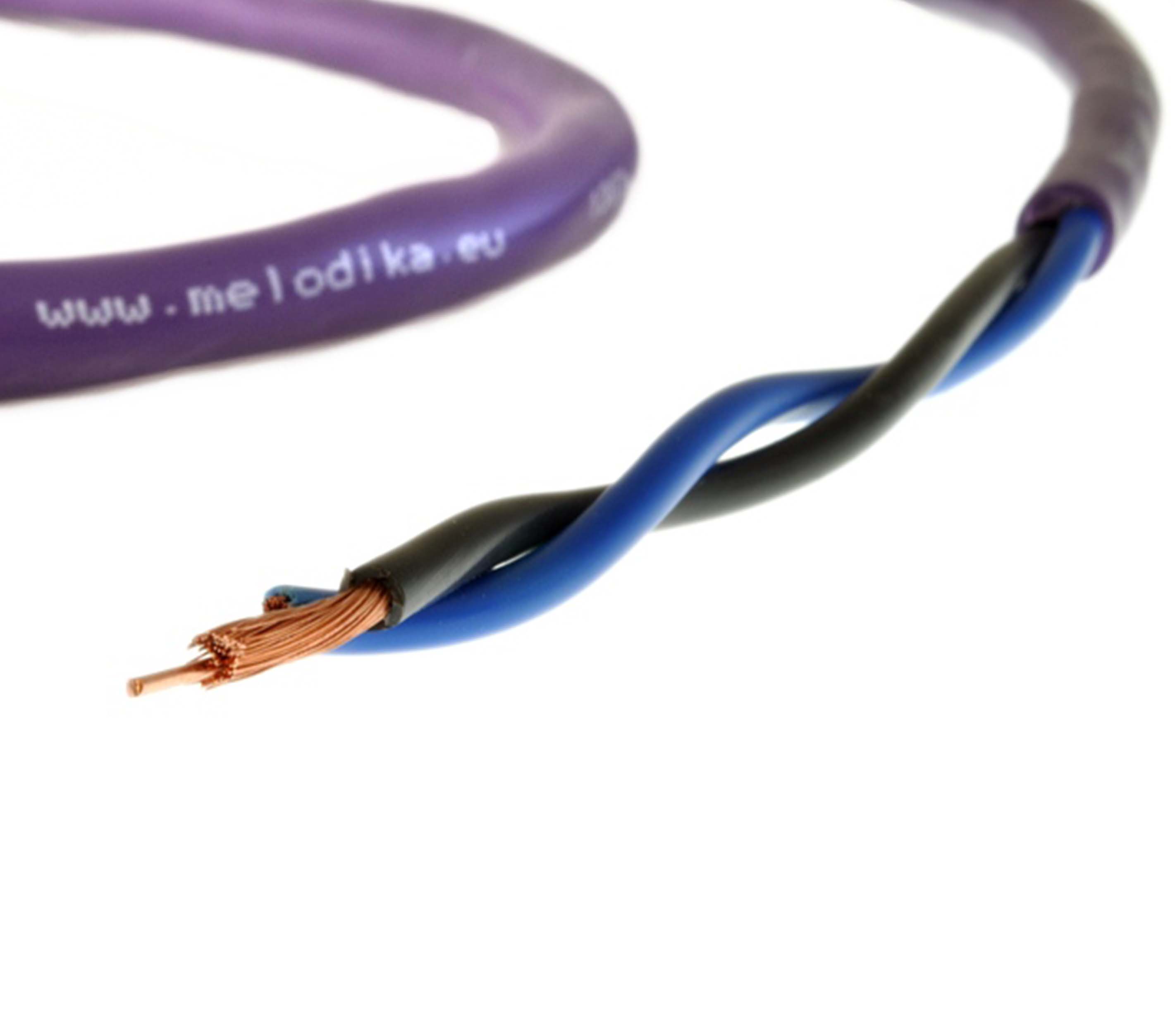 Speaker cables 2,5 mm2 Purple